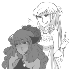 chiicharron:  fun fact is that when it comes to vday i actually use the colors black and white instead of red, been a while since i did that tho so heres some monochrome probs getting prepared for a fancy vday dinner hohohappy vdayyyy