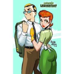 marcusthevisual:Warmup for the day with more Dexter’s Laboratory (adult years) with Dex’s parents.  Yes, 20 years later they look virtually the exact same. C'mon now, did you really think a “boy genius” capable of time travel and giving his pet