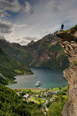 radivs:  View of Geirangerfjord… by Pawel Kucharski