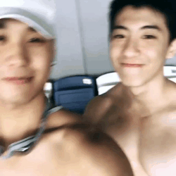 jackd-myx:  Peng is swimming with his BFF, what about you? –    jackd-myx  