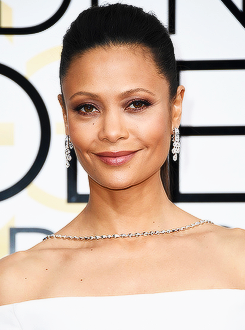 talesofnorth:Thandie Newton attends the 74th Annual Golden Globe Awards at The Beverly Hilton Hotel on January 8, 2017 in Beverly Hills, California.  