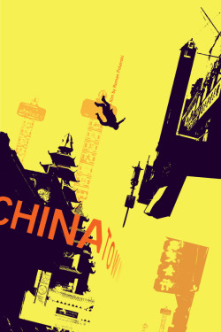 thepostermovement:  Chinatown by Alan Finch