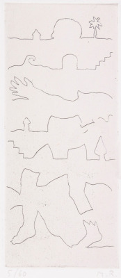 desimonewayland: Raymond Roussel / Markus Raetz Drawing from: Eindrücke aus Afrika / Impressions of Africa Published by Matthes &amp; Seitz, 1980 via: nosbuesch-stucke, berli 