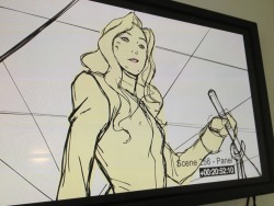bryankonietzko:  Awesome storyboard drawing of Asami by (awesome as usual) Ryu Ki Hyun from a Book 3 animatic.