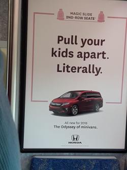 budacub:  scotchtapeofficial:the new honda odyssey will tear your children limb from limb. finally a legal alternative to abortion