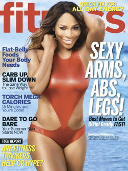 blackfashion:  Serena Williams covers Fitness Magazine May 2014 Issue -  Public Serena vs. private Serena“I think of myself as two different people, There’s the Serena Williams that everyone knows: She’s crazy… She can’t make a mistake… And