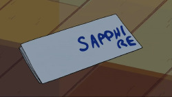 seto2: I’m sorry but it just makes me laugh so much that Ruby couldn’t fit Sapphire’s name on the letter Just imagine her realizing it wasn’t enough space  