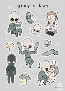 ~Support me on Patreon - patreon.com/reapersun~Grey x Boy :)) That one where the Grey and the Abductee are soulmate perverts and DTF~ This is based on an “April Fools” drawing that I did for my patrons where I promised to start drawing only cryptid