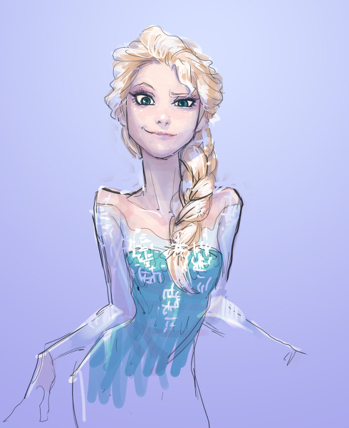 Fan-arts de La Reine des Neiges (trouvés sur internet) - Page 18 Tumblr_mzppnsPcWc1rvkzcvo1_500