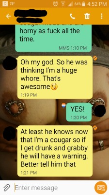 intriguingcouple:  When you have a conversation with your wife about fucking your friend. Cant wait for tomorrow night!   Youâ€™ve made the big time now! Â An entry on HotWifeTexts is like a badge of DIShonor. ;-)