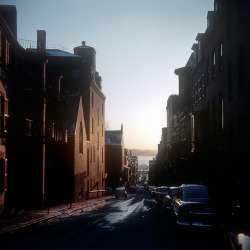 ekta3-18 by nick dewolf photo archive on Flickr.boston march 1959 pinckney street, beacon hill