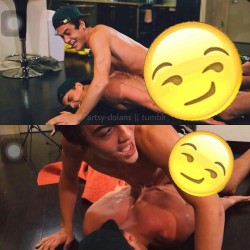 my-dolan-twins:  artsy-dolans:  Im not even sorry…  This turns me on SOOO much ;P