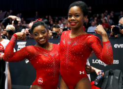 rudegyalchina:  soulbrotherv2: #blackexcellence  #blackachievement Simone Biles wins 3rd straight World Gymnastics Championship, Gabby Douglas takes 2nd [Read The Grio article and view video of their performance here.]  I don’t think they got the hype