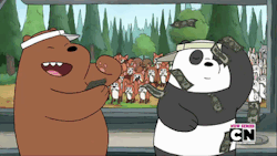 randomredneck:  Of course Panda knows the make it rain dance. He was flanked by dancing bears in a previous life.
