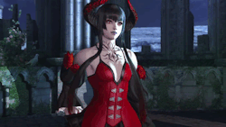 sutibaru:  Eliza the new vampire character for Tekken Revolution. Apparently she gets boobs?  Boobs grow when she uses her feeding moves(which are her throws), she has power waves and a teleport and she is a narcoleptic vampire.  I&rsquo;m interested.