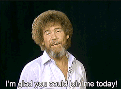 cachink:  belowtheseabeyondthestars:  magicalbeautifulkibi:  ive-been-tired:  kuneria:      Bob Ross used to be a drill sergeant but quit because he hated having to shout at people.   Probably goes without saying but *LOUD GROSS SOBBING*  forever love