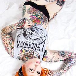 hotgirlswithsexytattoos:  http://picbay.info/hot-girls-with-tattoos/1669