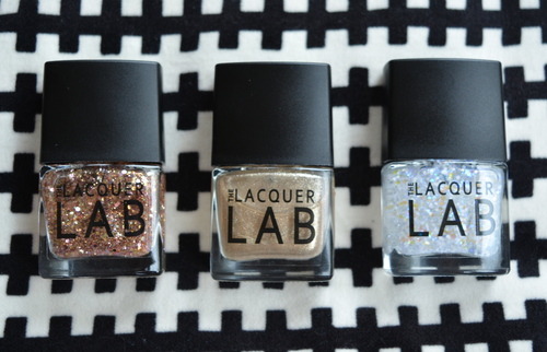 The Lacquer Lab Festive Trio nail polishes