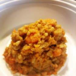 Next level: sweet potato barley risotto #vegan #vegansofig #healthyfood #fancy #recipe
