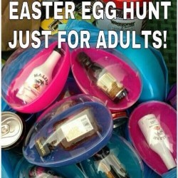 If someone throwin this type of egg hunt, I&rsquo;m in there! #21andover #adulteaster #Easter #goodtimes