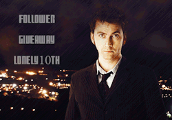 lonely10th:  lonely10th:  FIRST THINGS FIRST Holy TARDIS of Gallifrey! There’s 500  of you, my cutie little cookies! As you know, to celebrate this amazing feat, I’ll be hosting a 2-part giveaway. Part 1 will be the giveaway itself and the part 2