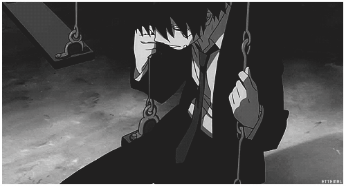 Sad Anime Boy Gif Tumblr Otaku Wallpaper