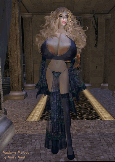 Madame Melody’s Breast Expansion - by Muse MintOn my Patreon, I have been revisiting one of my Second Life alter egos and have been having fun giving her an update and a “Boobie Boost”.  I think by the time I finished the gif the Madame was up