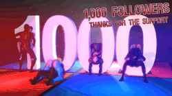 rated-l: 1,000 Followers!!! MP4 So, a few days ago I reached a milestone of 1,000 followers. I’d be lying if I said I thought I’d reach this many followers in less than a year. He won’t see this but I gotta thank Lord Aardvark almost entirely for