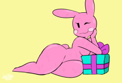 hirovol:  scribs03:  What’s in the box, Gelbun?  @darky03 - Gelbun  Adorably sexy~   hnnng Now this is my kinda present~ =w=thank you very much scribs.