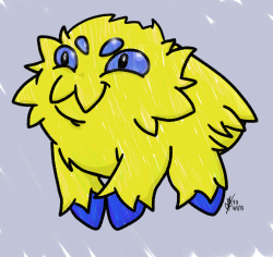  Day 1 - Favourite Bug Type  Day 1 of the Pokedex Challenge, favorite bug type. My favorite bug type is Joltik. I was tempted to pick Galvantula because I has one on my main team in White but Joltik is way too cute not to draw. So yeah, here&rsquo;s a
