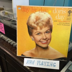 retrotique:  Why not a little Doris Day today? 💛 #vintagevinyl #DorisDay #vintagerecords #recordshop #recordstore #morgantownwv