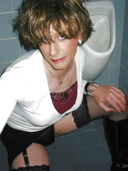 mislori:  I’ve been on my knees plenty on piss covered floors. It’s fun to be a fag !