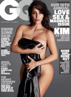 nudeandnaughtycelebs:  Kim Kardashian in GQ Magazine (June 2016)