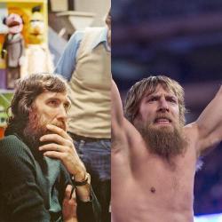rwfan11:  ***FUNNY PIC*** Look-a-likes Daniel Bryan and Jim Henson (yes, the muppet guy!) ….and it’s not just the beard which is obvious, if you really look around the eyes and cheek areas of Jim Henson, he really looks like and older Daniel Bryan