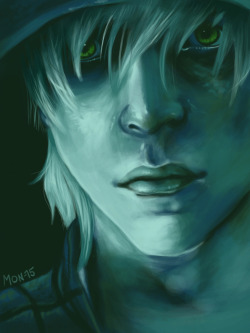 sonen89:I took a break from playing Dragon Age Inquisition to draw Cole from Dragon Age Inquisition