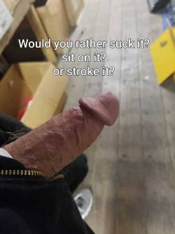 allsexlover69:What would you do??? 😉 If I have to pick one then sit on it. But the real answer is, all of the above.