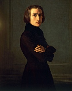 fuckyeahhistorycrushes:  Franz Ritter von Liszt, was a 19th-century Hungarian composer, virtuoso pianist, conductor, teacher and Franciscan tertiary. Liszt gained renown in Europe during the early nineteenth century for his virtuosic skill as a pianist.