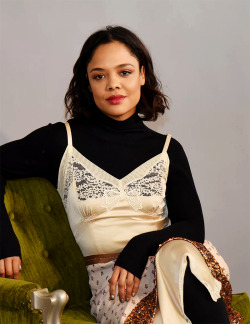 dailytessa:Tessa Thompson photographed by Lily Lawrence for The Blackhouse Foundation at Sundance 2018