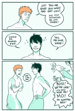 call-me-ala:  So, Mermay in tianshan zone I told I will return to these guys!My next mermay work will be a tale about zhanyi. so many panelss too draww