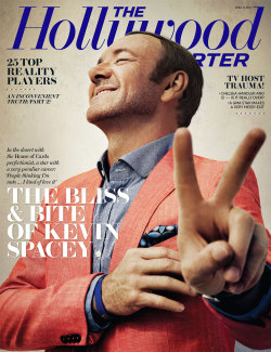 itsamaysworld:  Kevin Spacey in the current edition of The Hollywood Reporter.