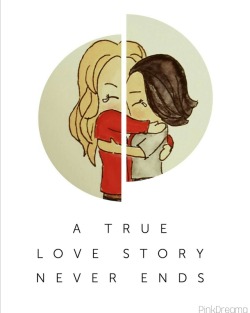 pinkdreama:  A little reminder that Swan Queen will never end! This love story will always be true in our hearts! ❤🌈