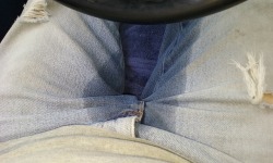 twolitemike:Stuck at a train going to my storage, had to shove a towel under my butt and go into storage in wet pants