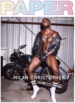 akimsniff:  Say what you want about #MilanChristopher but facts are facts, HE IS EVERYTHING ❗❗ 🍑💦🍆🍫🙌 2017 #PaperMagazine #Pride http://www.papermag.com/love-hip-hops-milan-christopher-takes-a-ride-on-the-nsfw-side-2445219567.html  FOLLOW