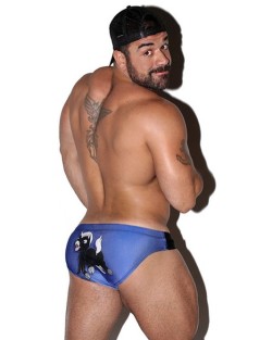 mugler88:Brand new Pegasus Ba-Donk Swimsuit available now, only at SlickItUp.com Made in New York City, shipped globally! #slickitup Photo by @marco_ovando @leo_harley