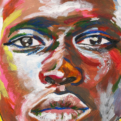 roca-wear:  fernando cabral, acrylic and house paint, 2014 