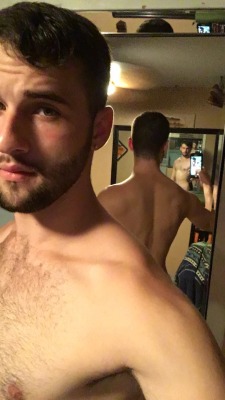 the-otherjcole:  Fresh out of the shower and I caught a cool angle with my mirrors.