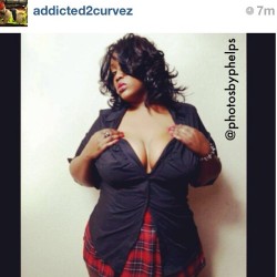 Ohhhh snap @addicted2curvez  gave me and @kym_nichole a shout out as well this morning  plus fashion!!!!