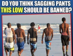 houseofcakez:  What do you guys think???   Personally I think it’s nothing sexier than a guy saggin with a nice round fat ass in underwear that are clean and fit tight. However there is a time and place to do so and it’s not for everyone…  Voice