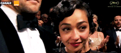 aissamaiga:  Ruth Negga | Standing ovation after the ‘Loving’ premiere at the 69th Cannes Film Festival   @dommebadwolff23
