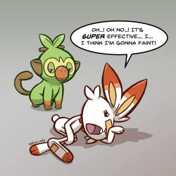 teknicale:   If Scorbunny is actually based on a soccer player, I hope he has a new move called “Flop”. (Apparently it’s called “diving” in the UK, but Dive is already a Pokemon move!) Feedback and constructive criticism is always appreciated!